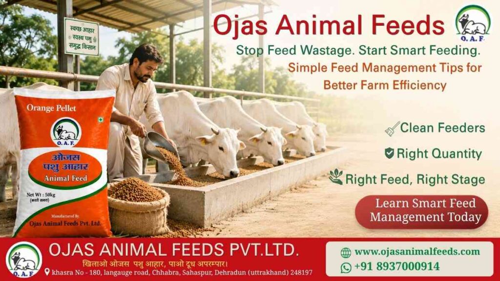How to Reduce Feed Wastage on a Livestock Farm: Practical Tips for Farmers | Ojas Animal Feeds