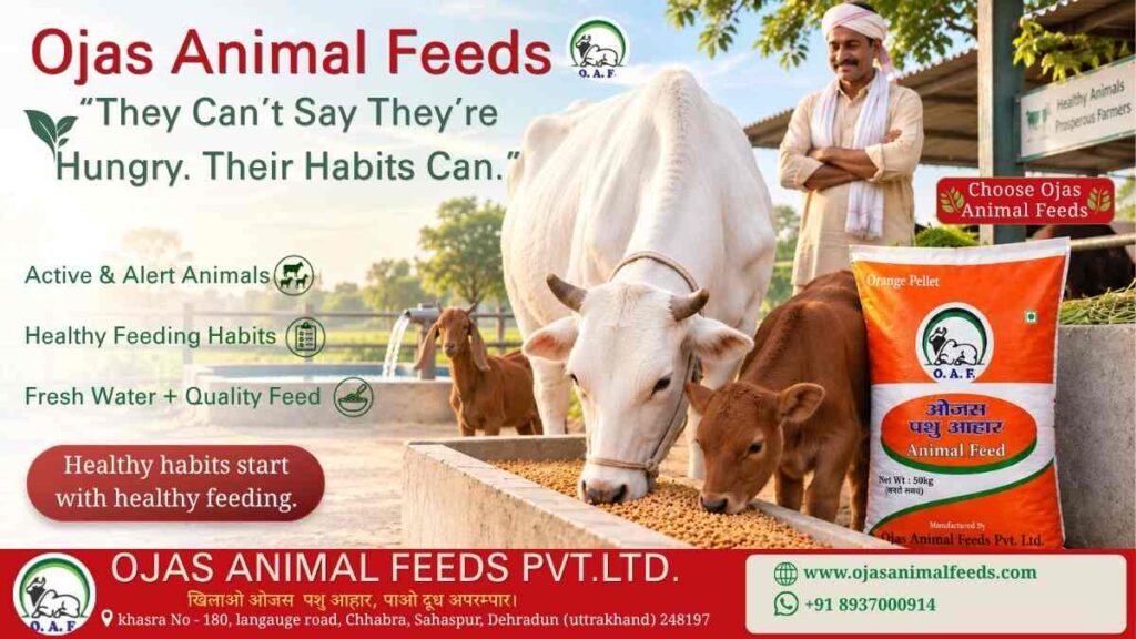 Your Animals Can’t Tell You They’re Hungry—But They Show You How | Ojas Animal Feeds