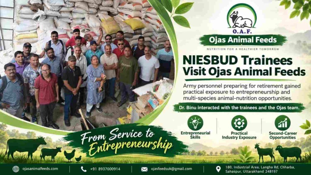 From Service to Enterprise: NIESBUD Trainees Explore New Beginnings at Ojas Animal Feeds