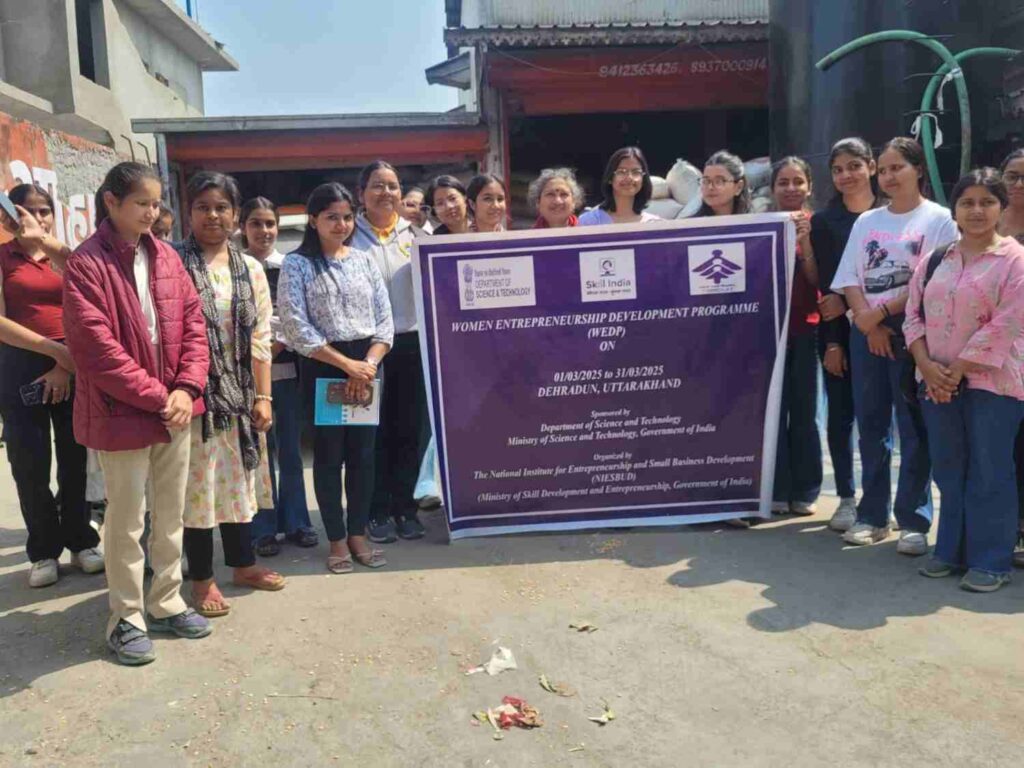 Women Entrepreneurship Development Programme (WEDP) organized by NIESBUD